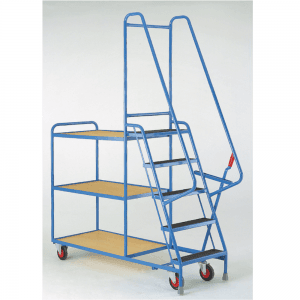 Heavy Duty Step Tray Trolley