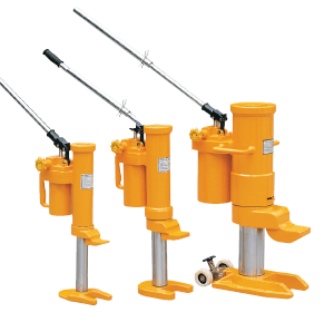 Rotational Hydraulic Toe Jacks