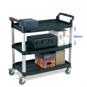 Utility Tray Trolley - 3 shelf Large size
