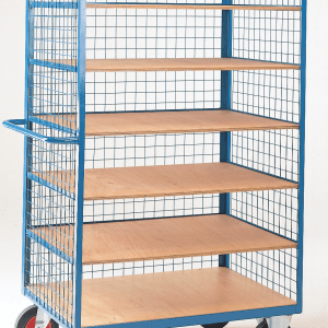 Shelf Truck with mesh cage