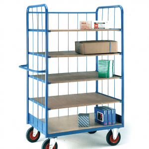Shelf Truck with Rod Superstructure