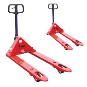 PTA25 Hand Pallet Trucks with Adjustable width over forks