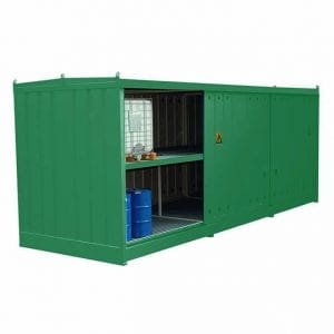 96 Drum or IBC Bunded Storage