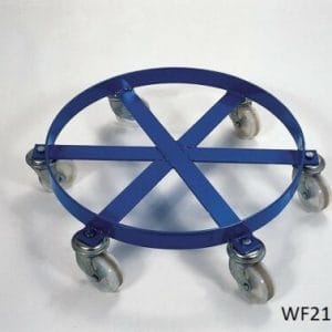 WF21120 Painted Heavy Duty Drum Dolly