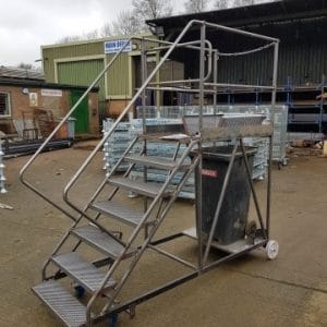 Refuse Steps Bin Chute Steps