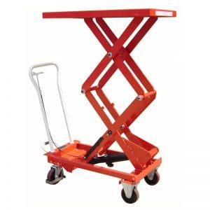 Double Manual Scissor Lift 300kg