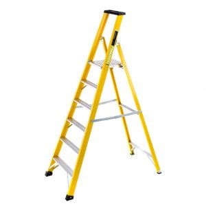 Fibreglass Platform Step Ladder