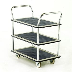 3 tier industrial trolley