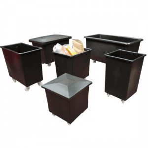 Mobile Tapered Trucks Black Recycled