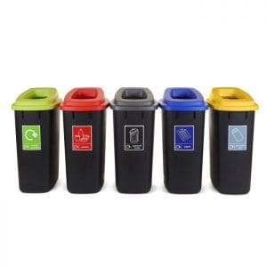 Open Top recycling Bins - 90 litres