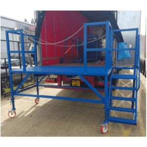 Titan lorry loading Platform