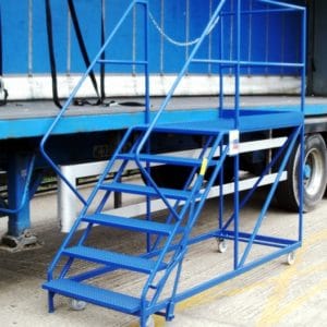 Side Access Trailer Steps 1.3m