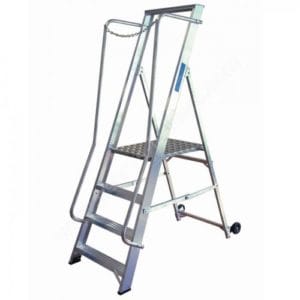 Extra Wide Aluminium Step ladder