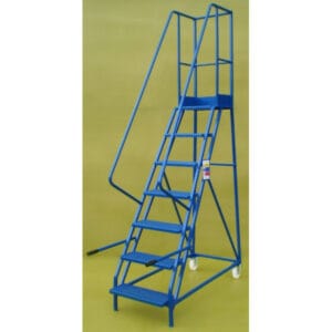 Budget Narrow Aisle Mobile Steps 7 Tread