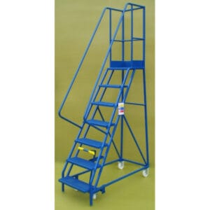 Narrow Aisle Mobile Steps 7 Tread